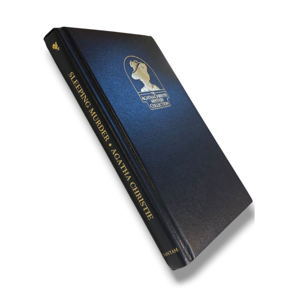 Agatha Christie Mystery Collection Bantam Leatherette Sleeping Murder 1980s